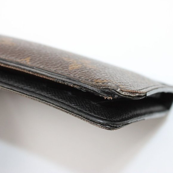 Louis Vuitton Monogram Macassar Portefeuille Thanon Long Wallet EUC UNISEX - Picture 10 of 11